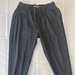 Orvis Men’s Charcoal Grey Jogger Drawstring Sweatpants - M